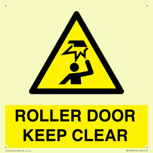 ROLLER DOOR KEEP CLEAR